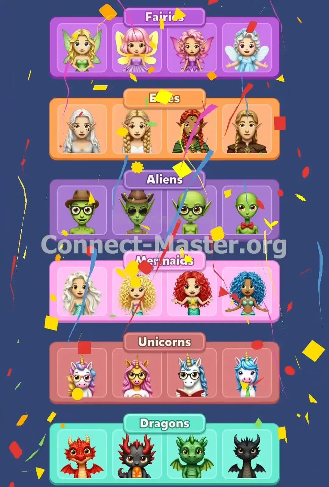 Connect Master Level 1536 Screenshot