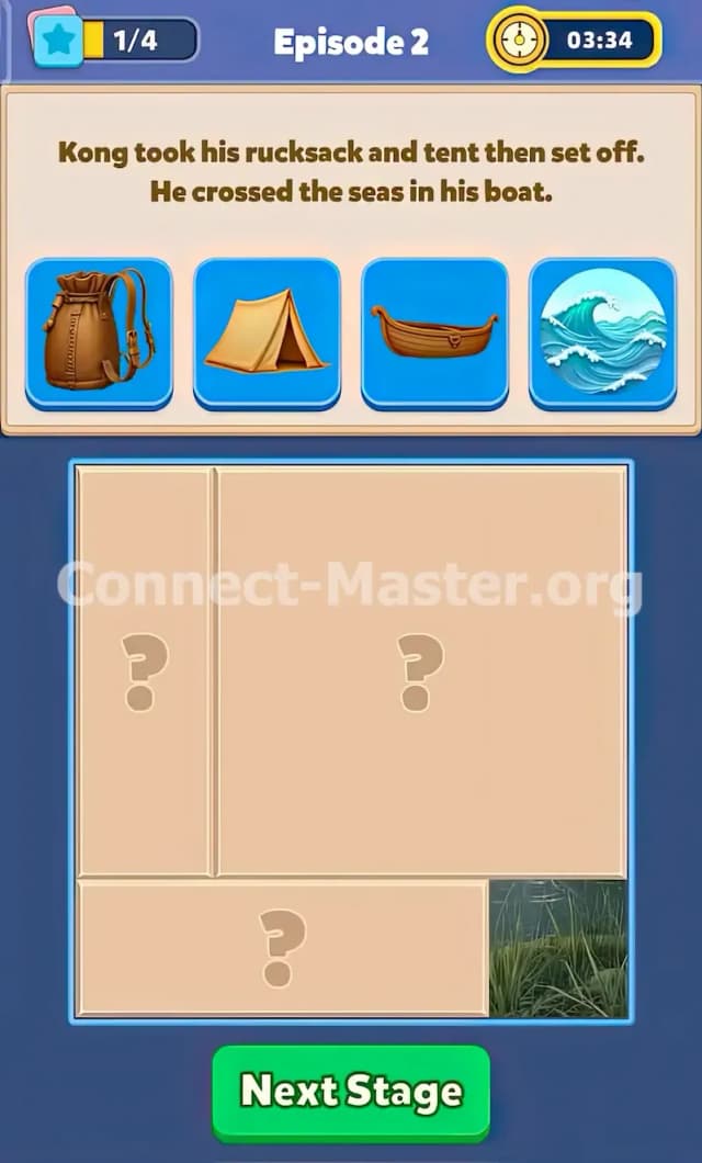 Connect Master Story Answer Golden Feather Episode 2 Stage 1
