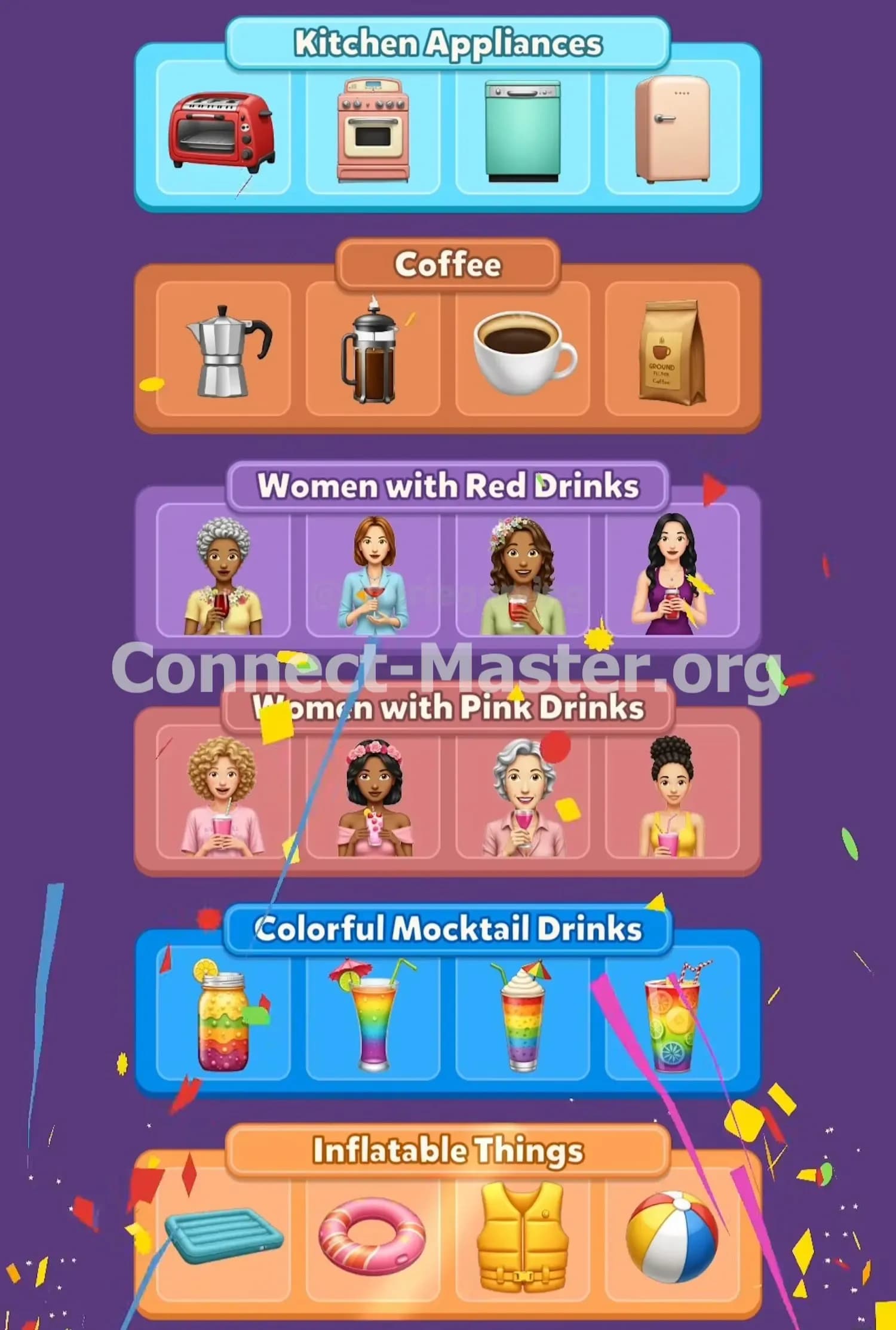 Connect Master Level 1345 Screenshot