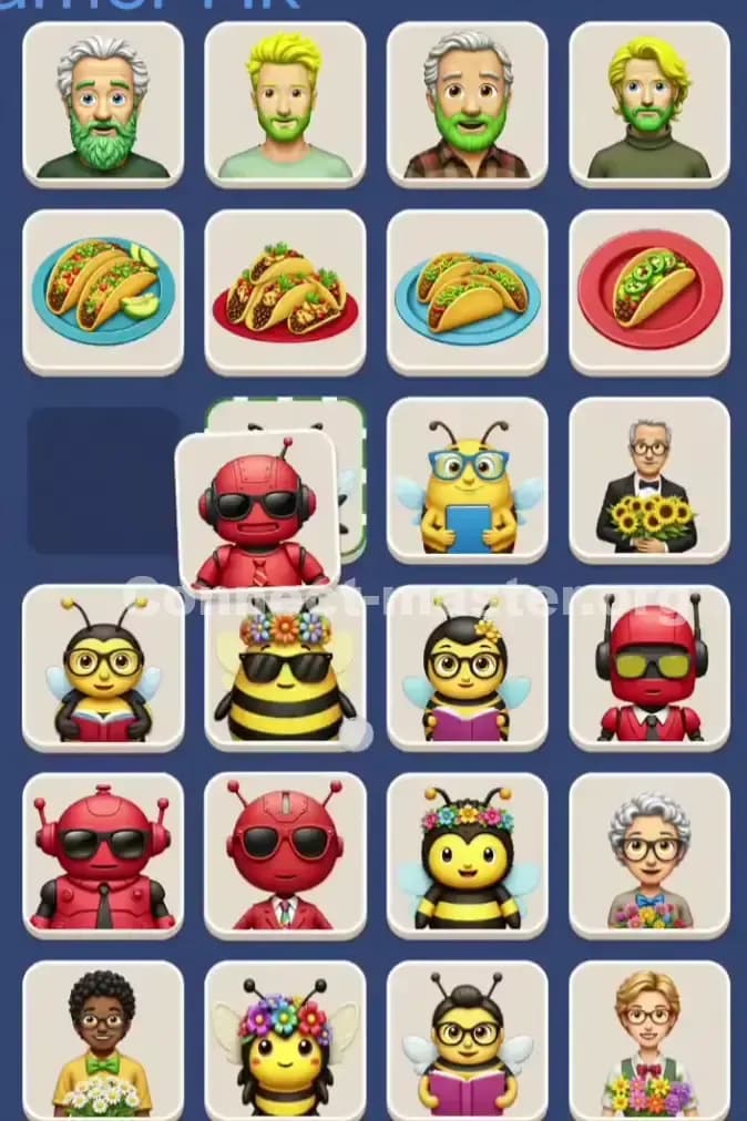 Connect Master Level 1001 Solution 2