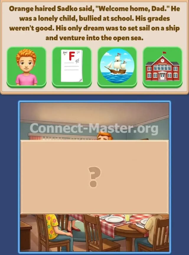 Connect Master Story Answer Tides of Time Episode 1 Stage 2