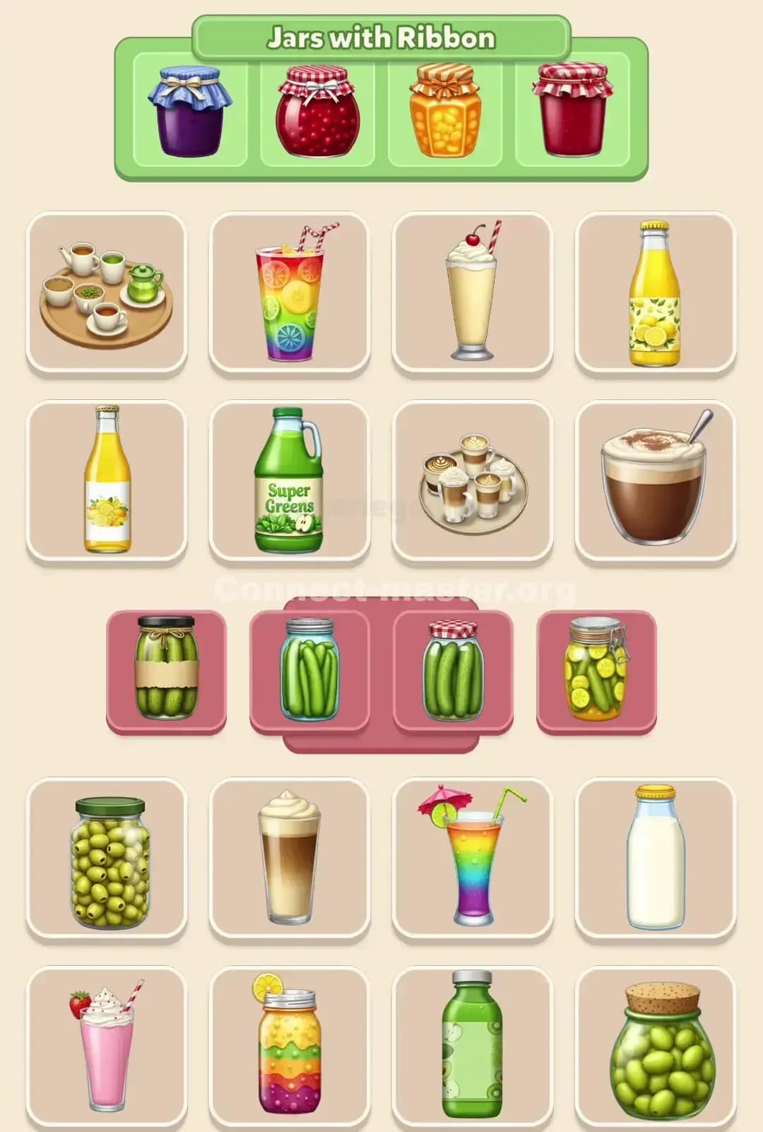 Connect Master Level 587 Solution 2