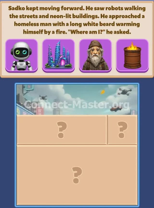 Connect Master Story Answer Tides of Time Episode 4 Stage 1