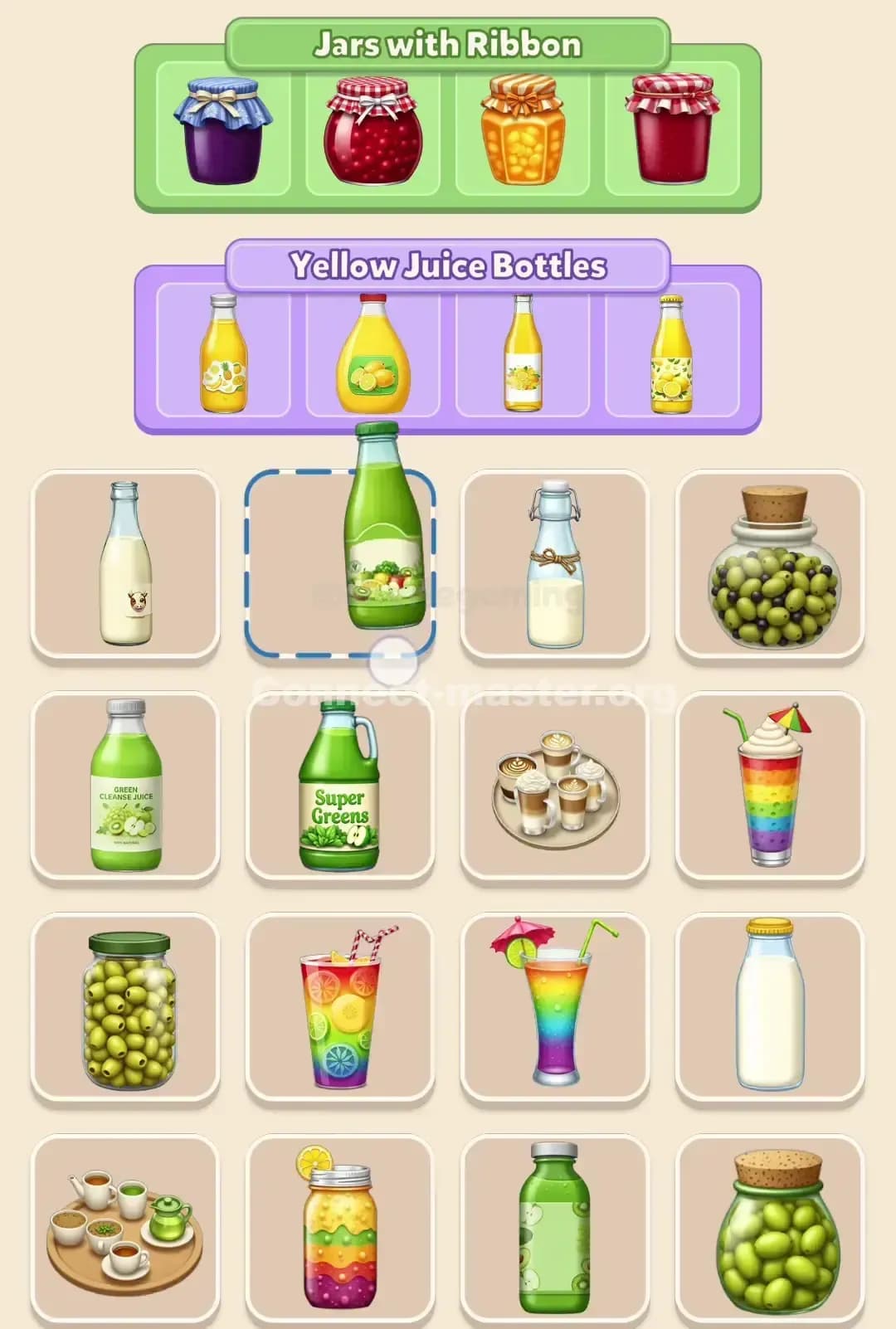 Connect Master Level 587 Solution 3