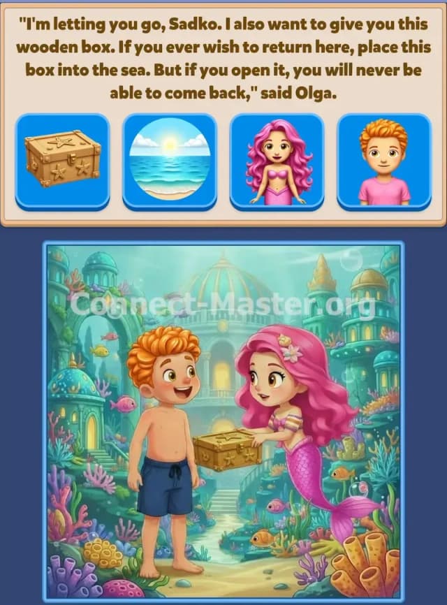 Connect Master Story Mode Answer Tides of Time Episode 3