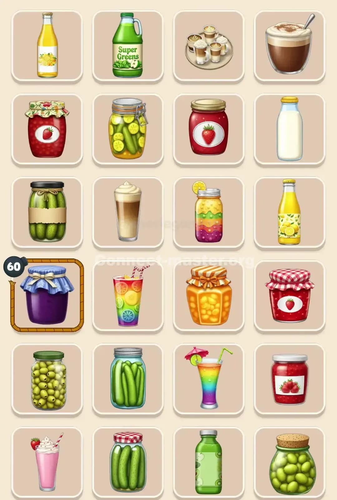 Connect Master Level 587 Solution 1