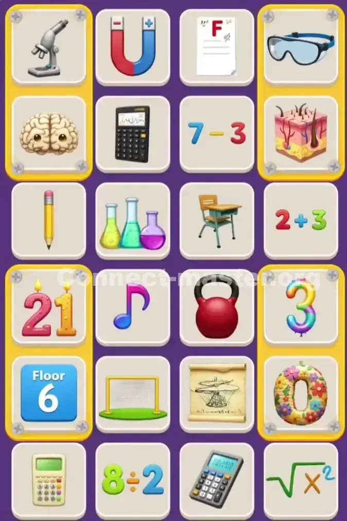 Connect Master Level 1055 Solution 1