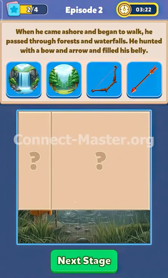Connect Master Story Answer Golden Feather Episode 2 Stage 2