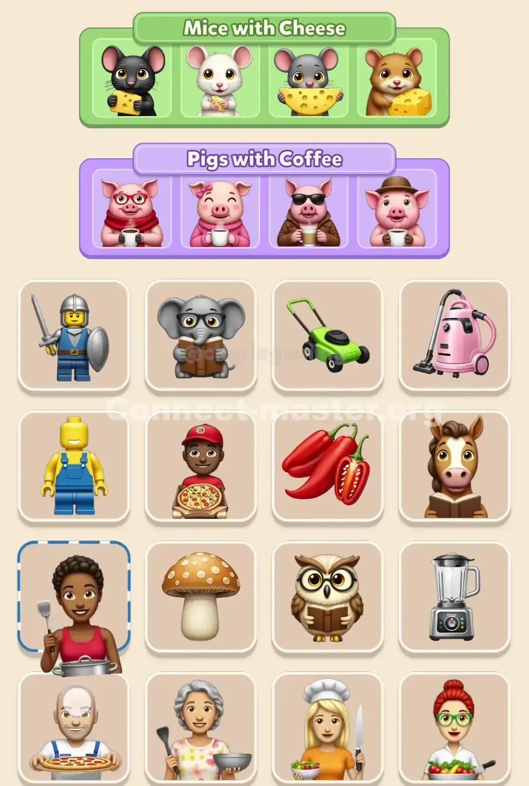 Connect Master Level 155 Solution 3