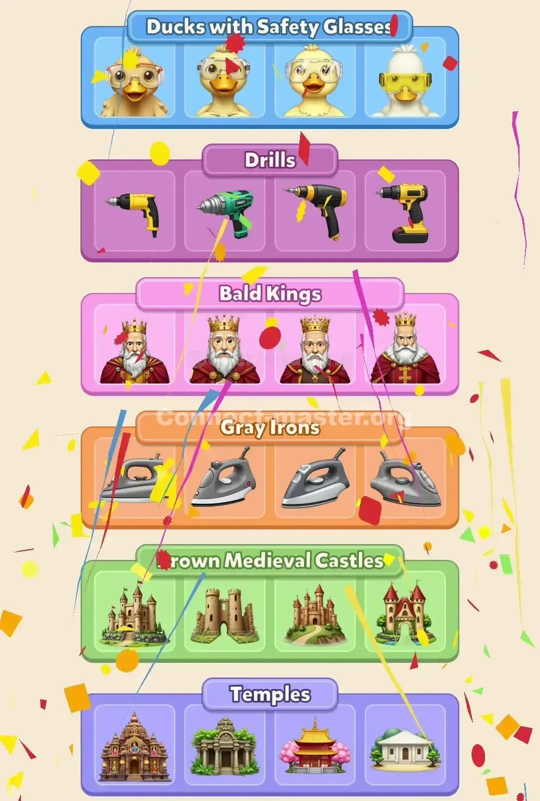 Connect Master Level 586 Screenshot