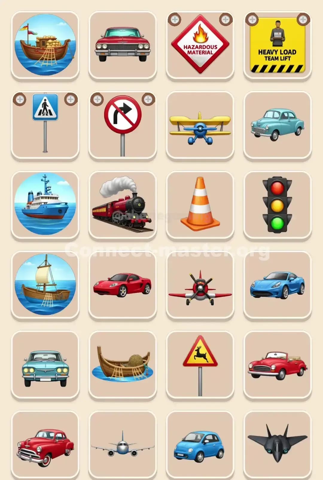 Connect Master Level 201 Solution 1